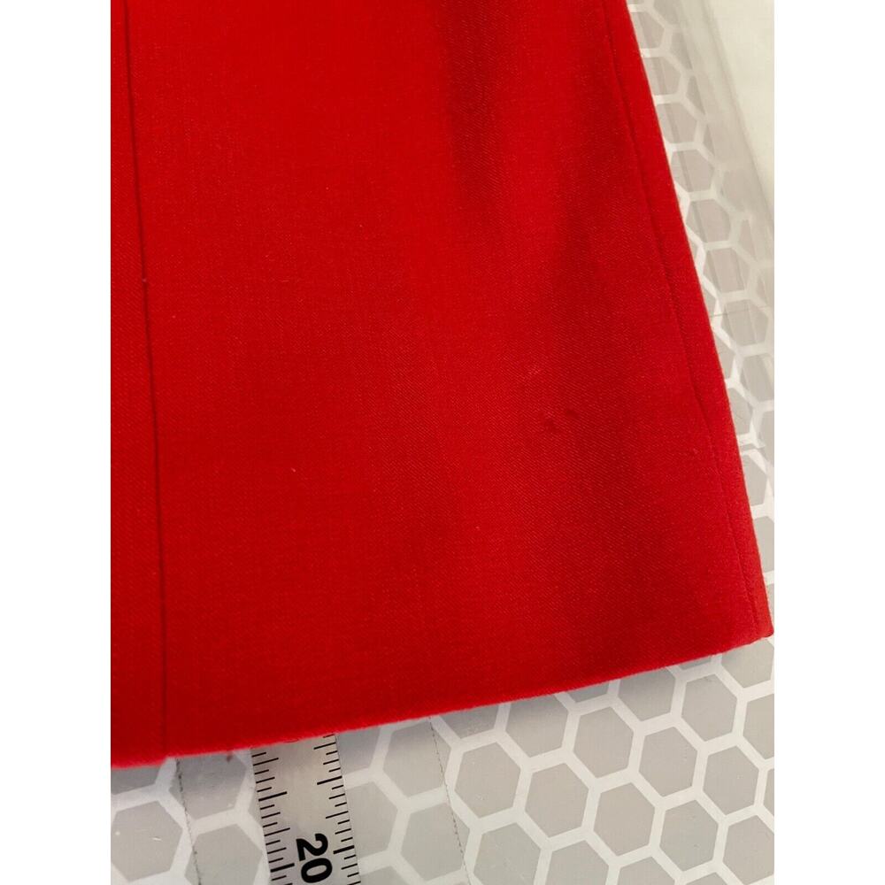 Kenzo Red Button-Detail Skirt - Picture 7 of 8